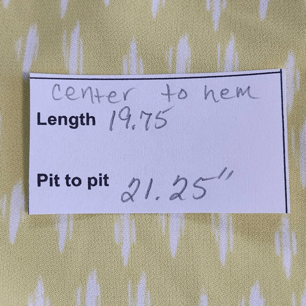 Worthington Yellow Print Halter Style Blouse Size Large NWOT Yellow Print Top