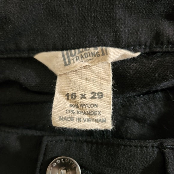 Duluth Women's Casual Black Pants Size 16