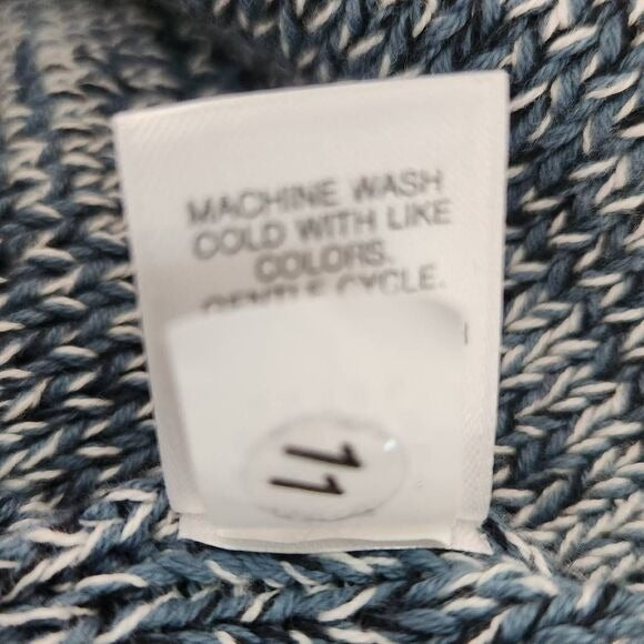 J. Jill Blue Sweater Size Small Petite Blue Pullover Sweater Tunic