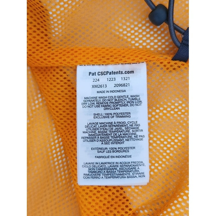 Columbia Field Bound Tennessee Orange and Gray Waterproof Jacket Size Large Flaw