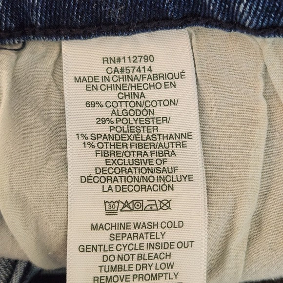 True Religion Mens Ricky Relaxed Straight Jean Shorts Size 36