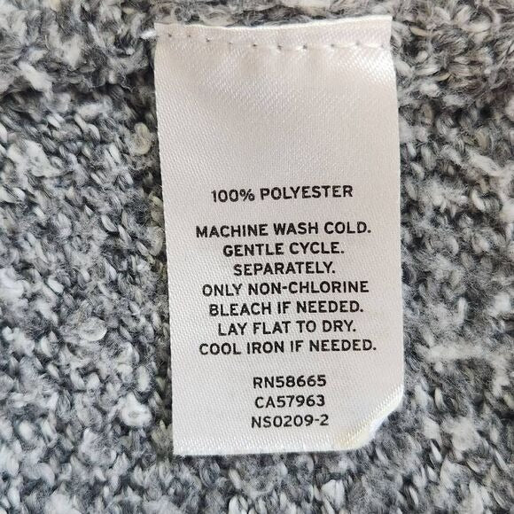 14th & Union Gray Sweater Size Medium Gray Comfy Textured Sweater