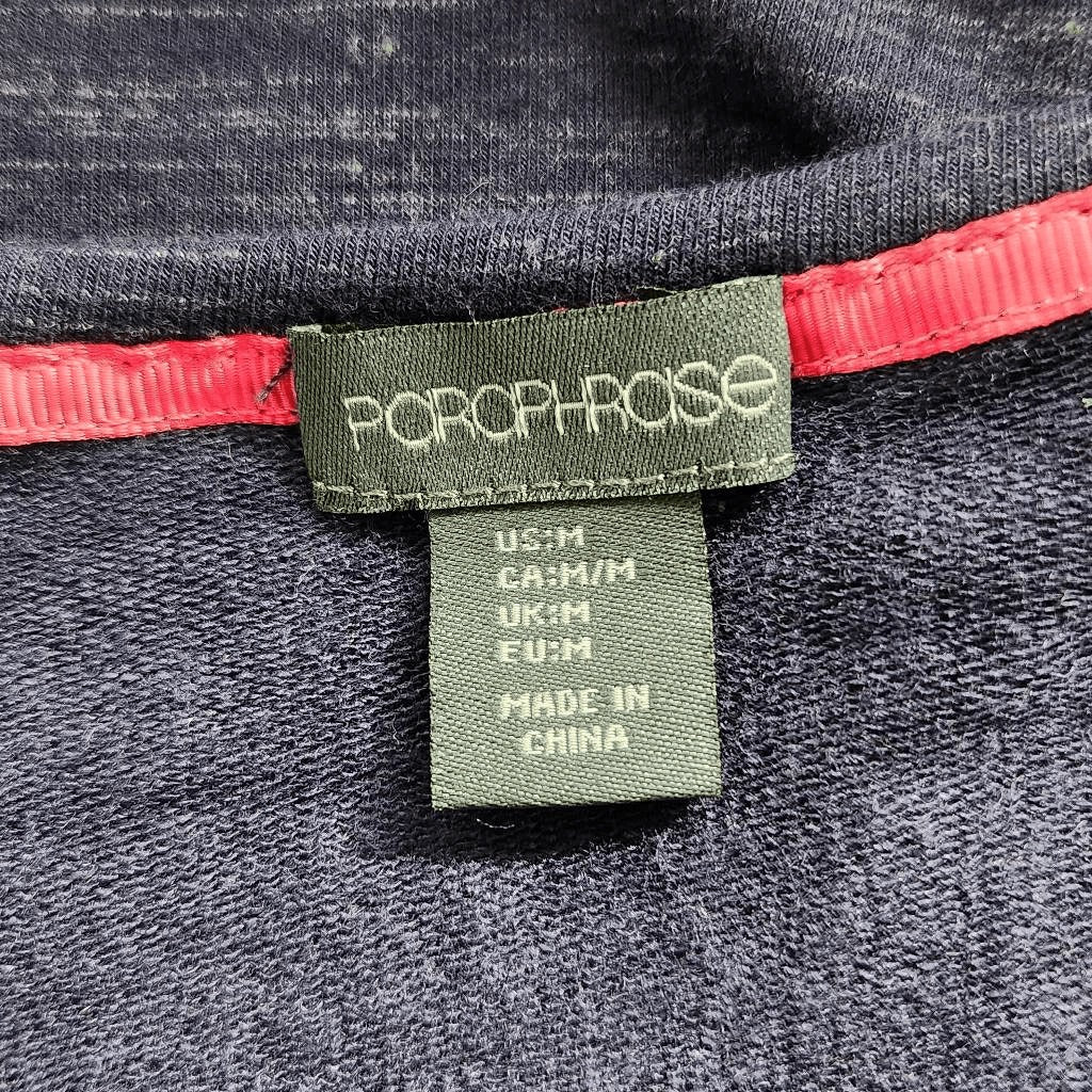 Paraphrase Navy Shift Dress Size Medium Navy T-Shirt Dress