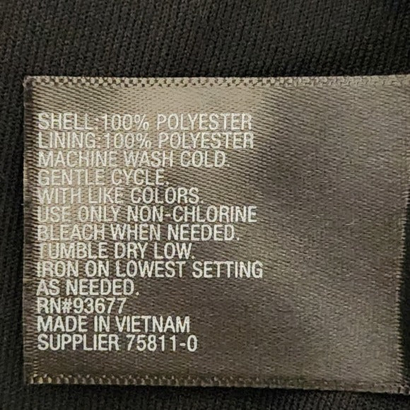 Cable & Gauge Black and White Stripe Sleeveless Top Size XL