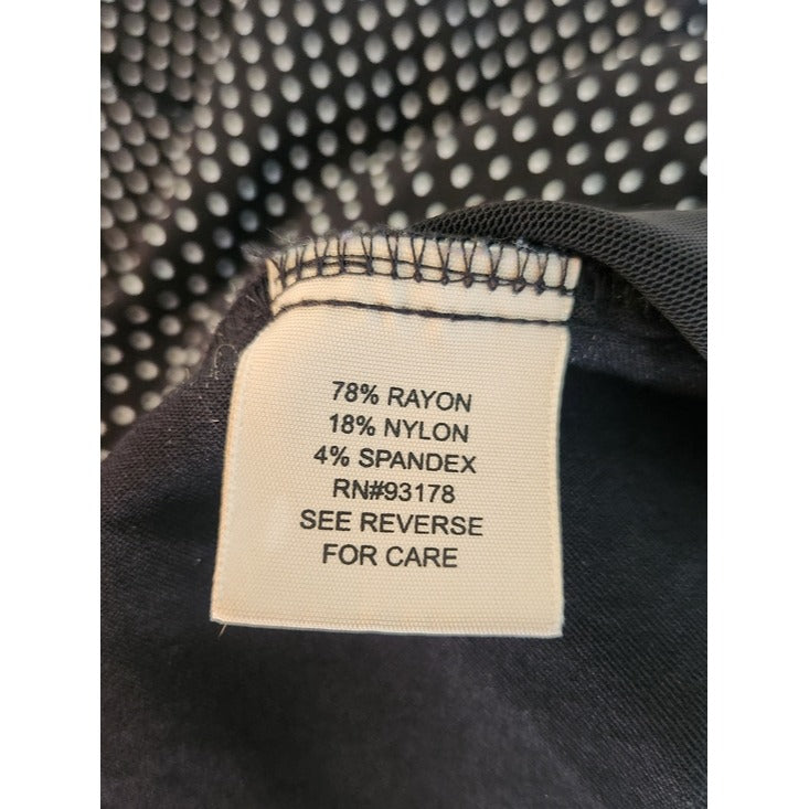 Philosophy Black and White Polka Dot Capri Pants Size Medium