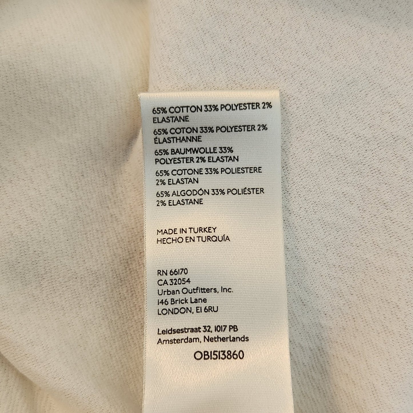 Maeve Cream Textured Mini Skirt Size Medium
