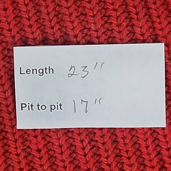 Gap Roll Neck Red Sweater Size Small, New