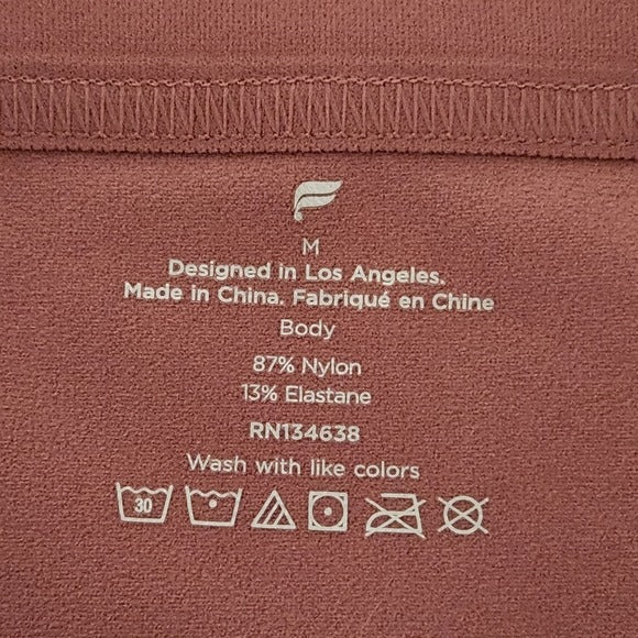 Fabletics Dusty pink High-Waisted Brief Size Medium, New