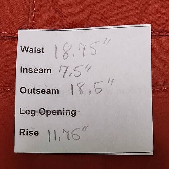 Columbia Orange Flat Front Shorts Size 38 Rust Orange Columbia Preppy Shorts