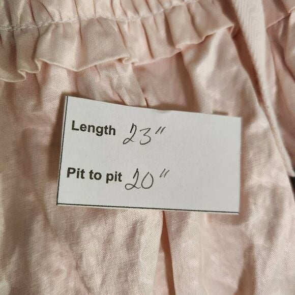 Chico's Light Pink Jacket with Layered Ruffles Size Medium Pink Satin Jacket