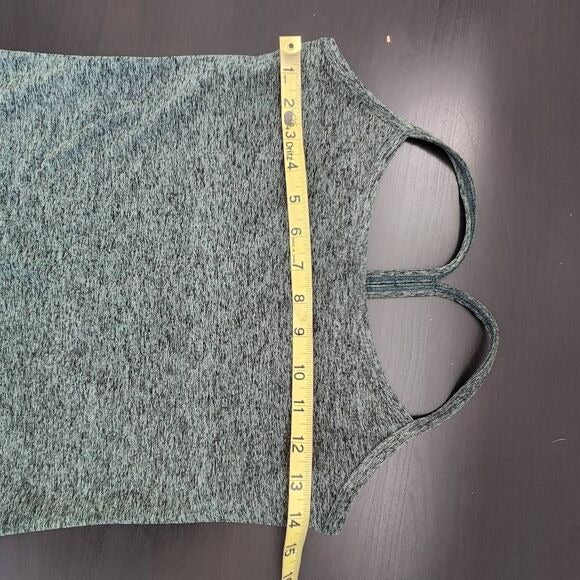 Interval Green Activewear Tank Top Size Large Green Athletic Top