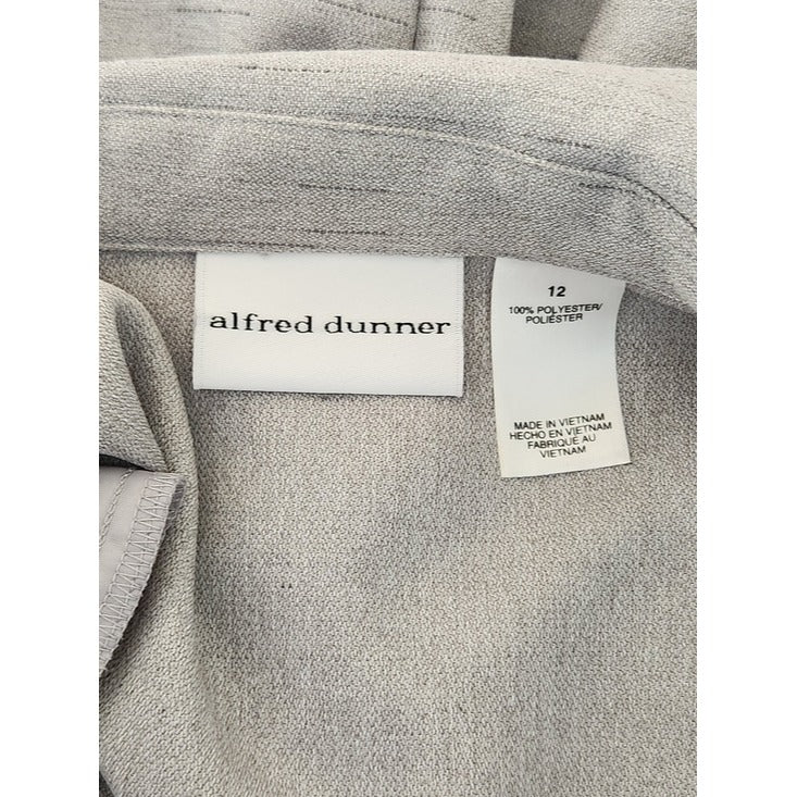 Alfred Dunner Gray Blazer Size 12