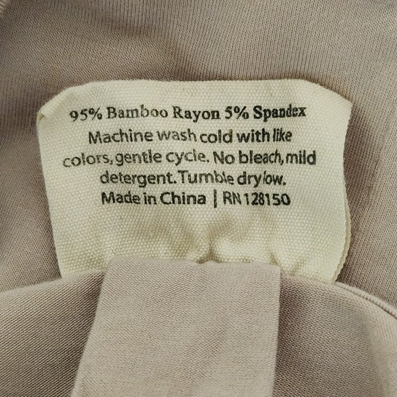 Pure Fiber Light Pink Lounge Dress Size Large Pure Fiber Sleep Nightshirt