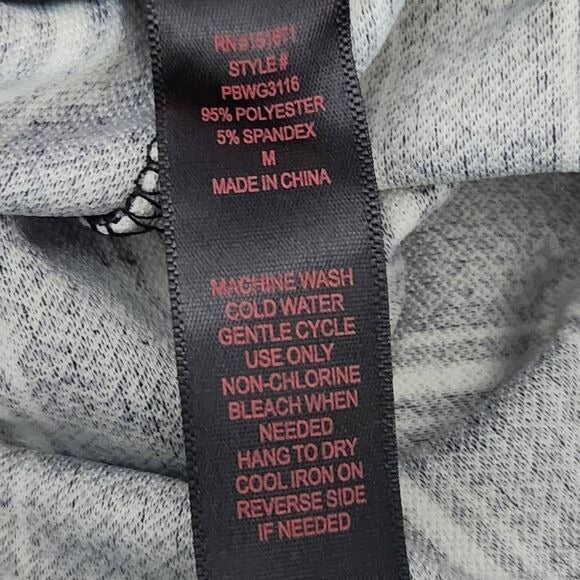 Hot Kiss Black and White Stripe Cropped Wide Leg Pants Size Medium New