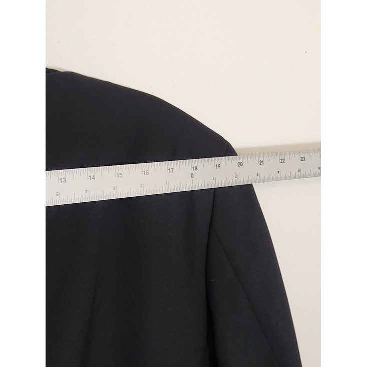 Jones New York Mens Black Wool Blazer Size 44L