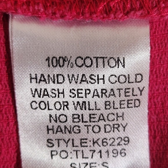 Umgee Hot Pink Oversized Long Shacket Size Small New