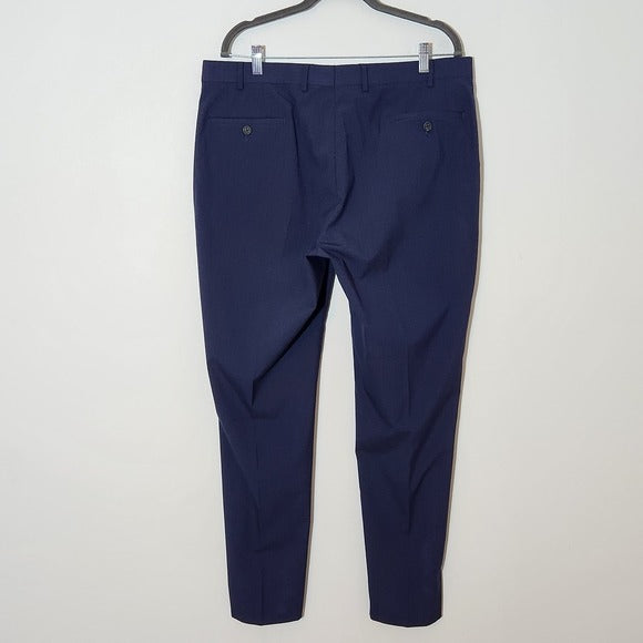 Lauren Ralph Lauren Mens Navy Blue Dress Pants Size 36x32