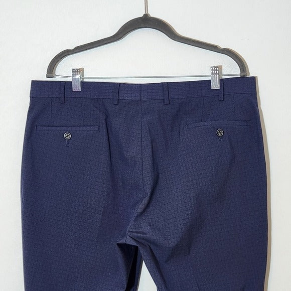 Lauren Ralph Lauren Mens Navy Blue Dress Pants Size 36x32