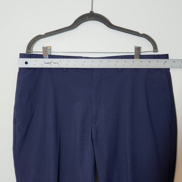 Lauren Ralph Lauren Mens Navy Blue Dress Pants Size 36x32