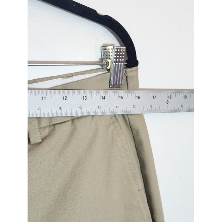 George Khaki Chino Pants Cotton Blend Size 33 x 30