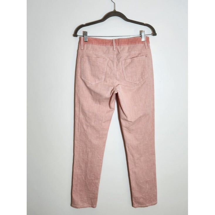 Christopher Blue Pink Isabel Skinny Ankle Jeans Size 6