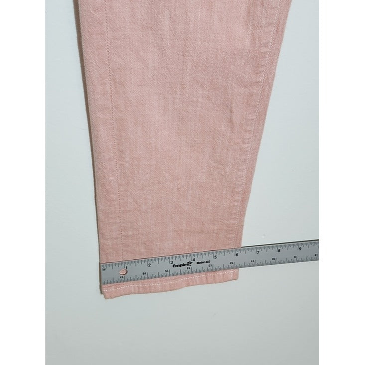 Christopher Blue Pink Isabel Skinny Ankle Jeans Size 6