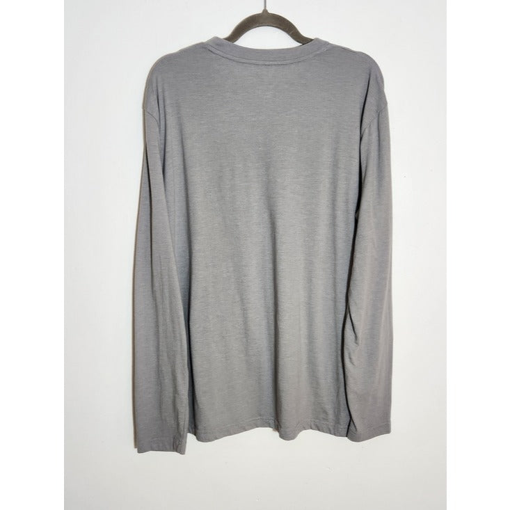 Concepts Memphis Grizzlies Gray Long Sleeve Sleep T-Shirt Lounge Shirt Size XL