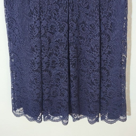 Jessica Simpson Navy Lace Dress Size 14 Navy Lace Wedding Guest Dress