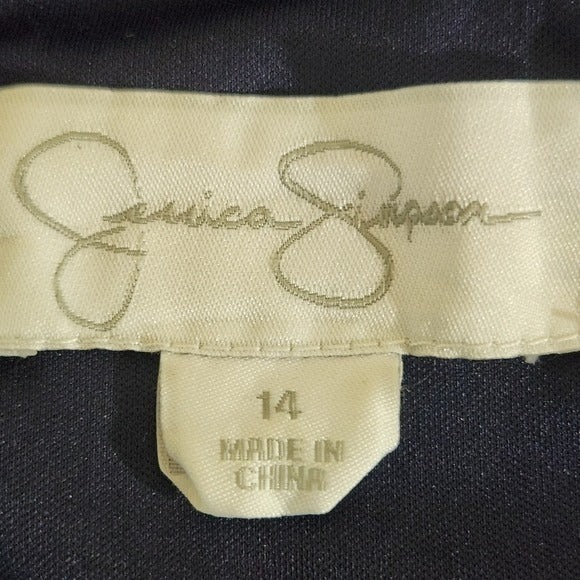 Jessica Simpson Navy Lace Dress Size 14 Navy Lace Wedding Guest Dress