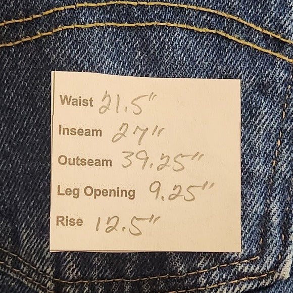 Lee Riders Men's Blue Jeans Size 46 X 29 Lee Straight Leg Denim