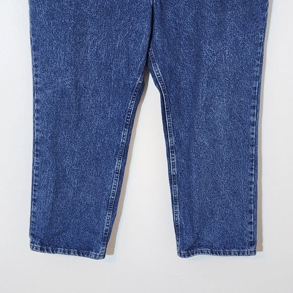 Lee Riders Men's Blue Jeans Size 46 X 29 Lee Straight Leg Denim