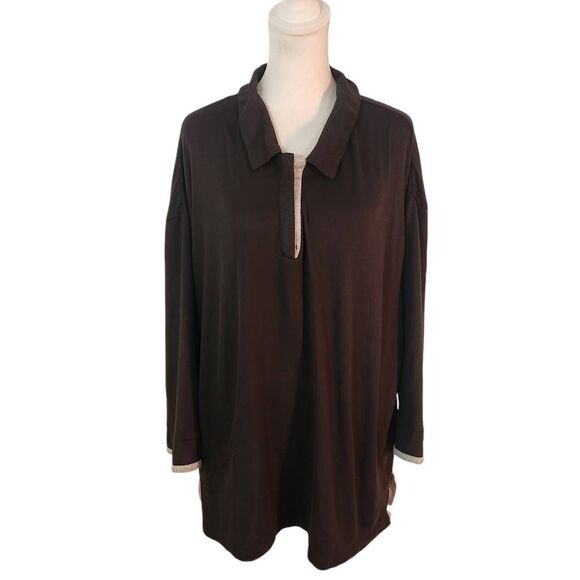 Koolaburra by Ugg Black Gray Pullover Sweater Size 2X Lightweight Black Sweater