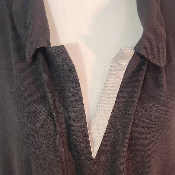 Koolaburra by Ugg Black Gray Pullover Sweater Size 2X Lightweight Black Sweater