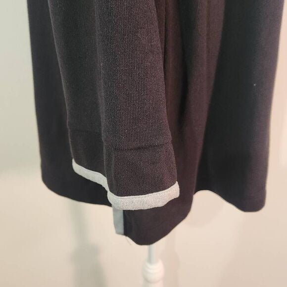 Koolaburra by Ugg Black Gray Pullover Sweater Size 2X Lightweight Black Sweater