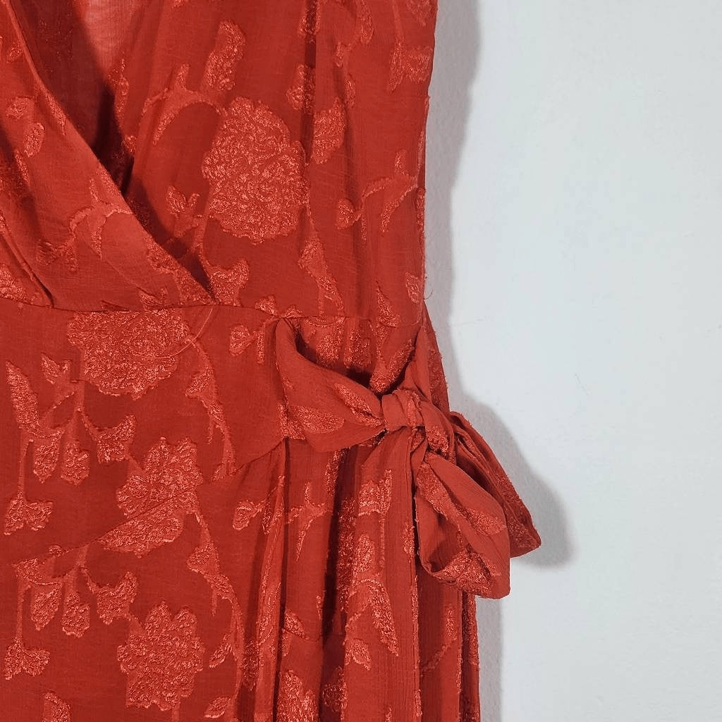 Premier Amour Tomato Red Sleeveless Mini Dress Size 10 NWT Party Dress