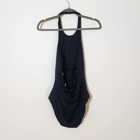 Andie Black One-Piece Swimsuit NWT Size Large Black Andie One Piece Swimwear