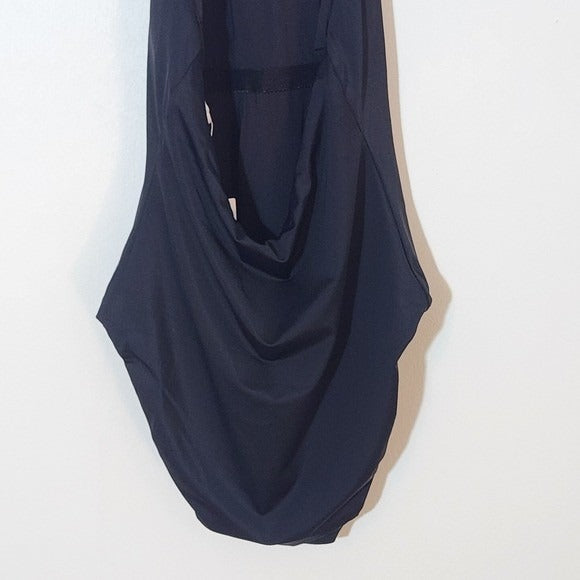 Andie Black One-Piece Swimsuit NWT Size Large Black Andie One Piece Swimwear