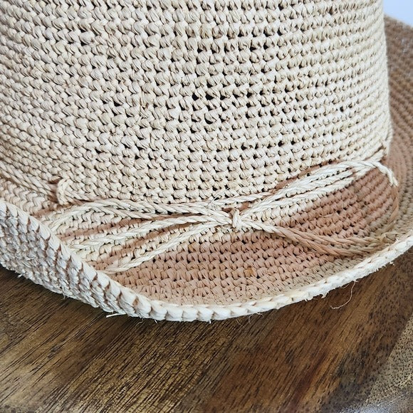 Helen Kaminski Provence Natural Raffia Sun Hat One Size