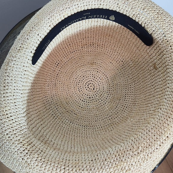 Helen Kaminski Provence Natural Raffia Sun Hat One Size