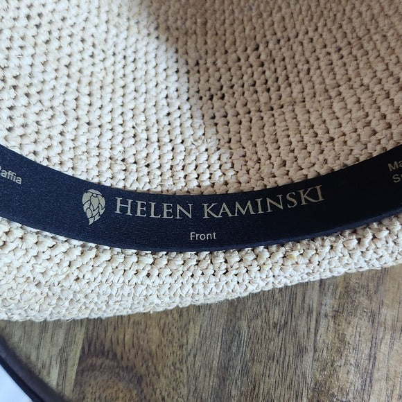 Helen Kaminski Provence Natural Raffia Sun Hat One Size