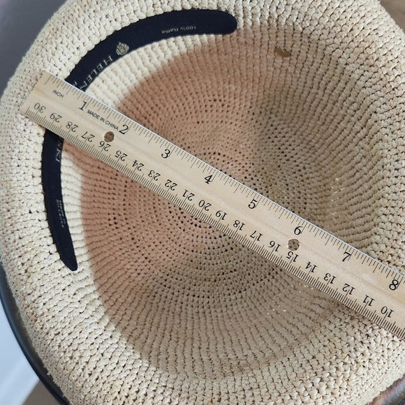 Helen Kaminski Provence Natural Raffia Sun Hat One Size