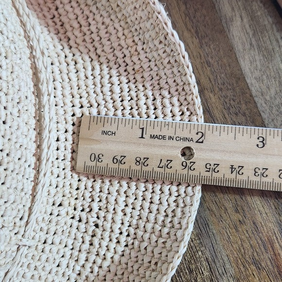 Helen Kaminski Provence Natural Raffia Sun Hat One Size