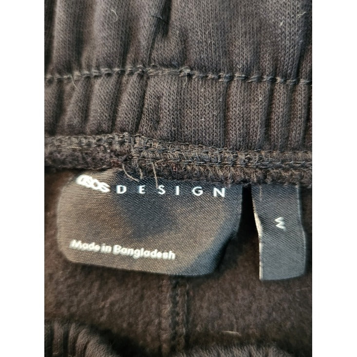 ASOS Mens Black Jogger Pants Size Medium