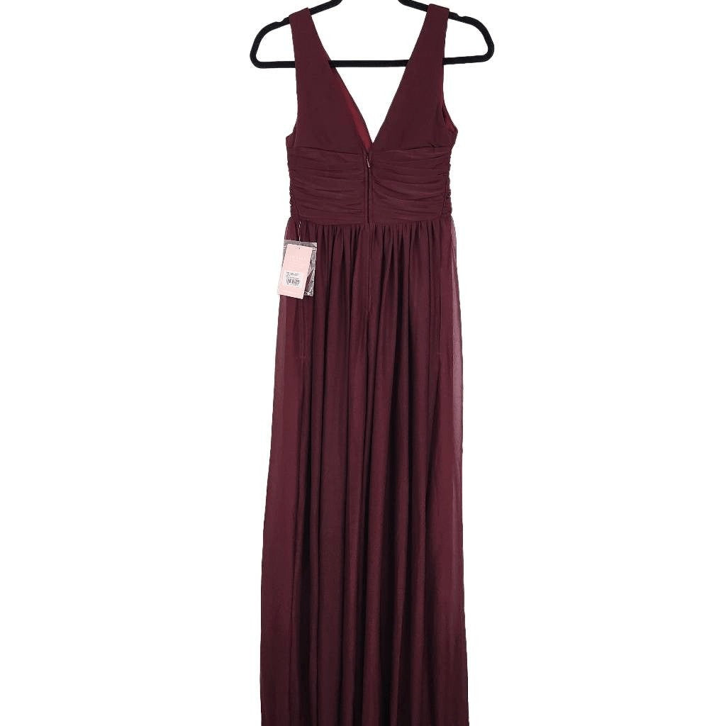 Birdy Grey Cabernet Lianna Dress NWT Size Small Bridesmaid Prom Dress
