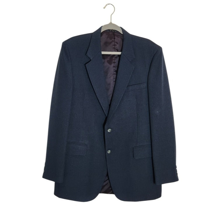 Giuseppi Verdi Navy Pinstripe Blazer Size 42L