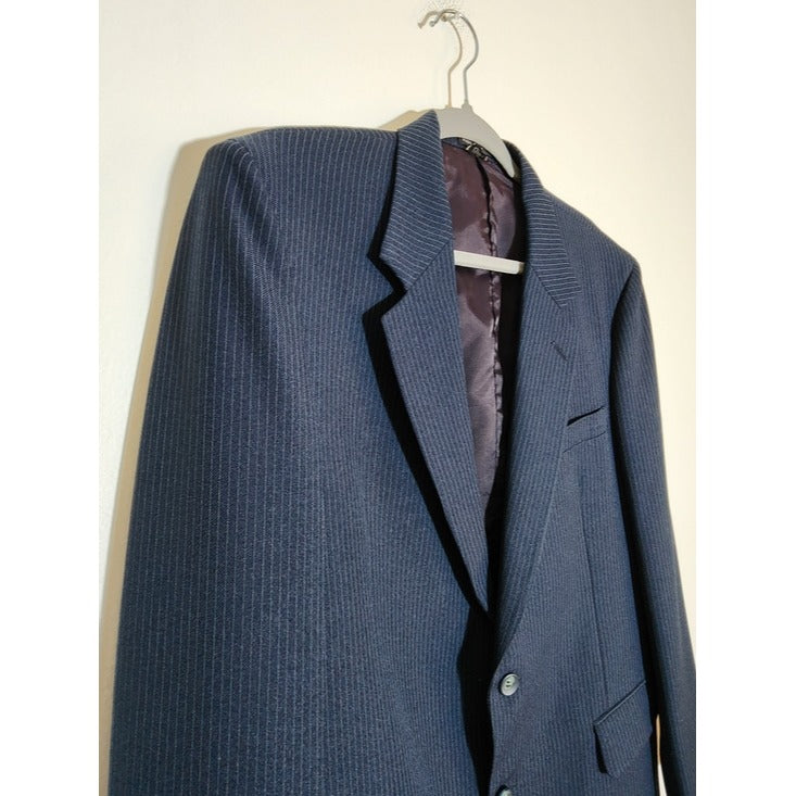 Giuseppi Verdi Navy Pinstripe Blazer Size 42L