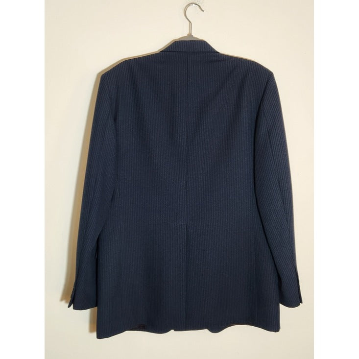 Giuseppi Verdi Navy Pinstripe Blazer Size 42L