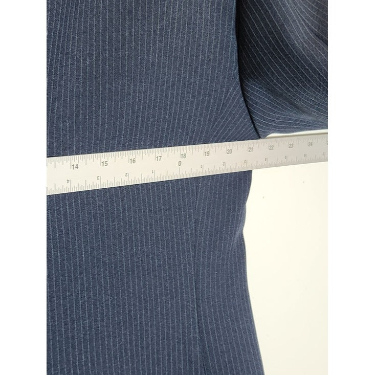 Giuseppi Verdi Navy Pinstripe Blazer Size 42L
