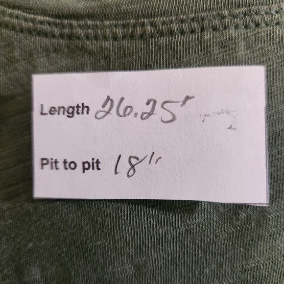 Time and Tru Green Sleeveless Tank Top Size Medium 8-10 Green Women's Tank New