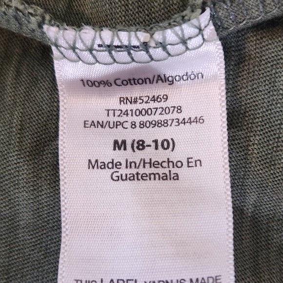 Time and Tru Green Sleeveless Tank Top Size Medium 8-10 Green Women's Tank New